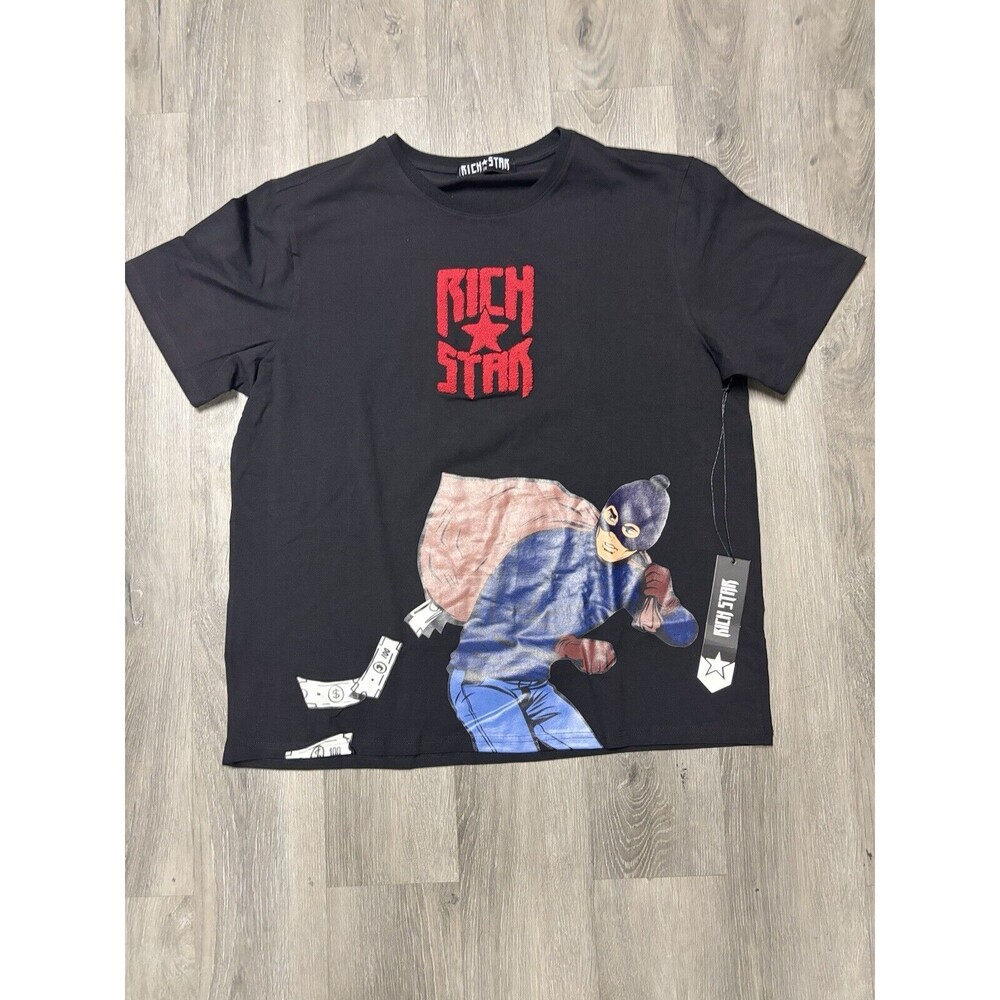RICH STAR T-SHIRT MENS SIZE 2XL NEW